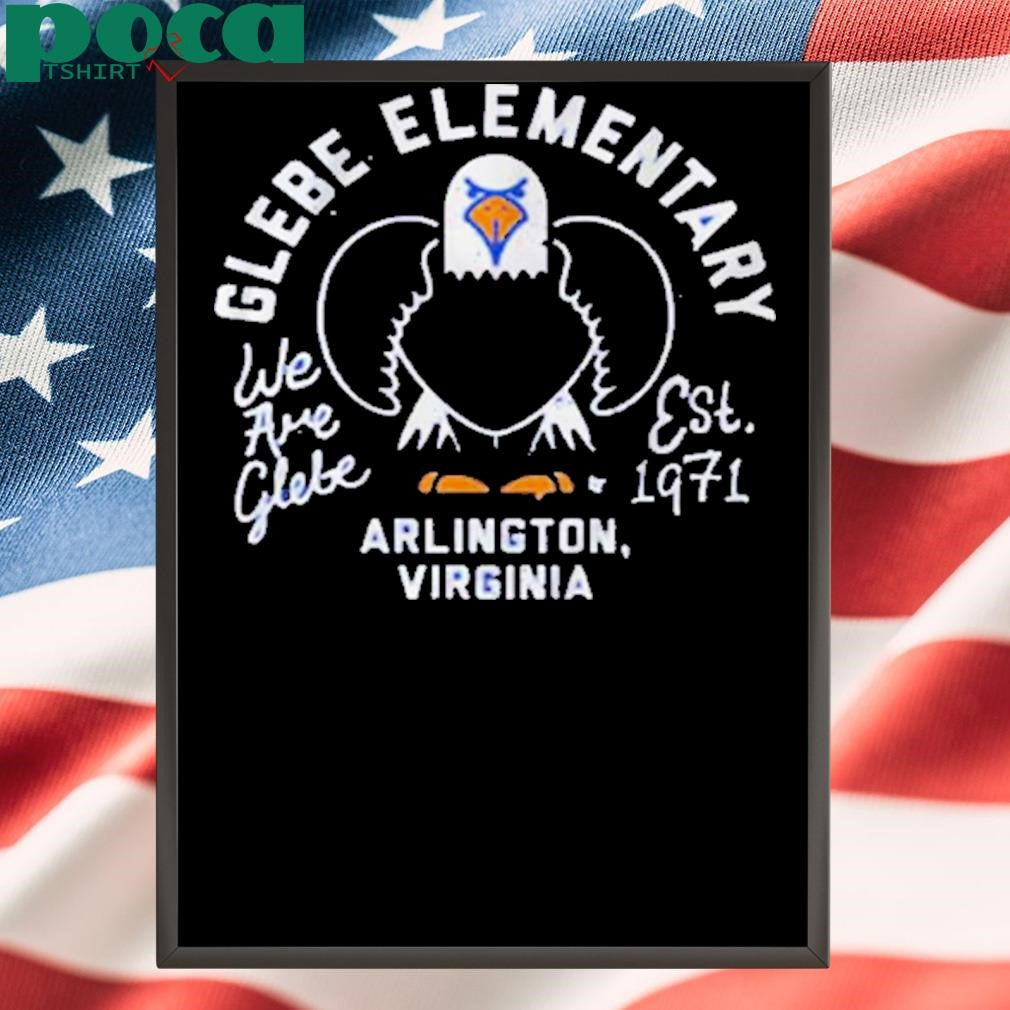 GLEBE ELEMENTARY VINTAGE GLEAGLE ROYAL BLUE SHIRT