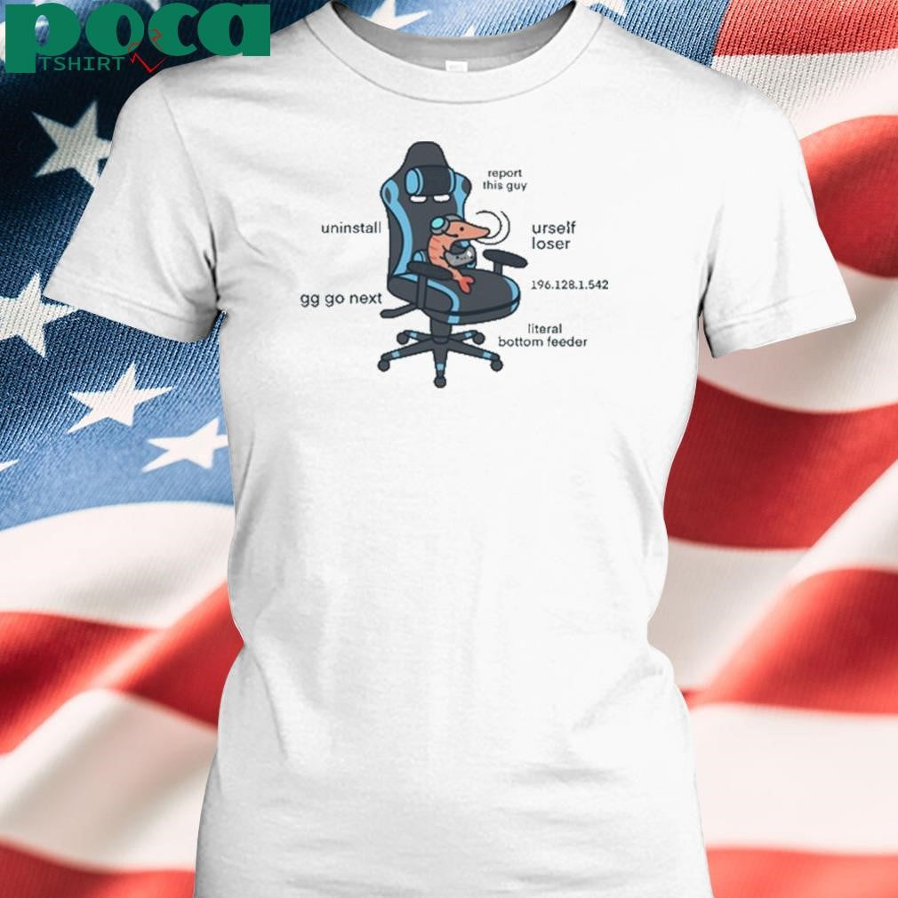 Gamer Shrimp Tee Shirt