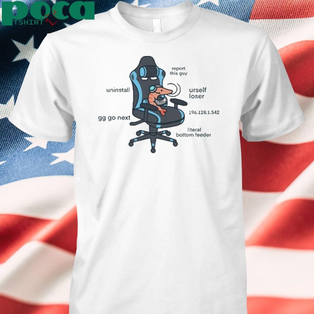 Gamer Shrimp Tee Shirt