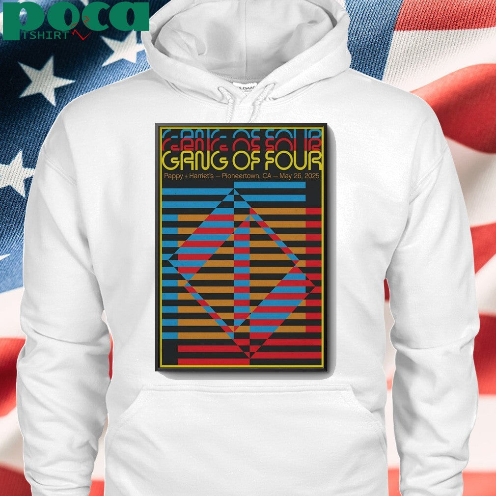 Gang Of Four In Pioneertown CA On May 26 2025 Poster shirt