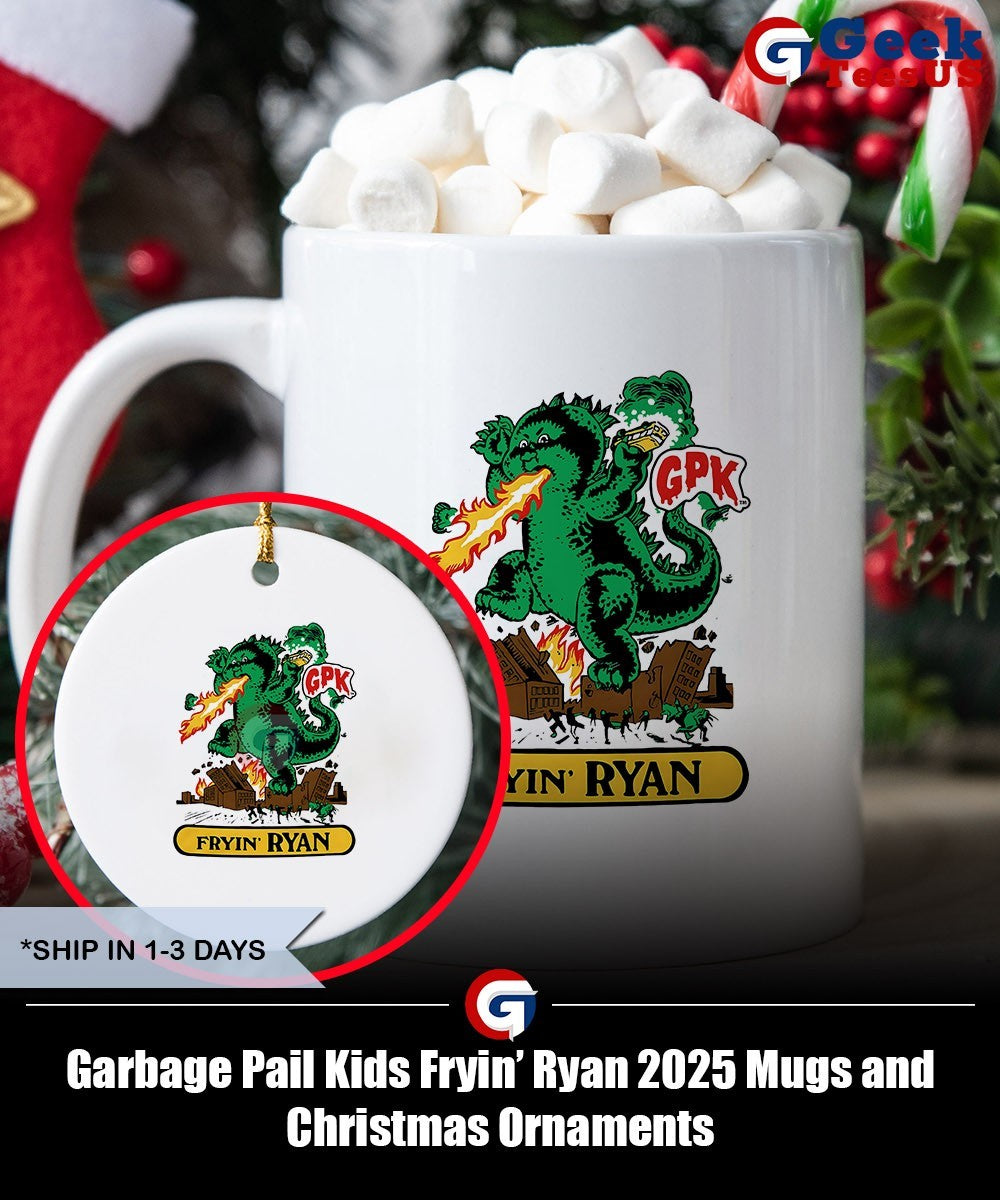 Garbage Pail Kids Fryin’ Ryan 2025 shirt