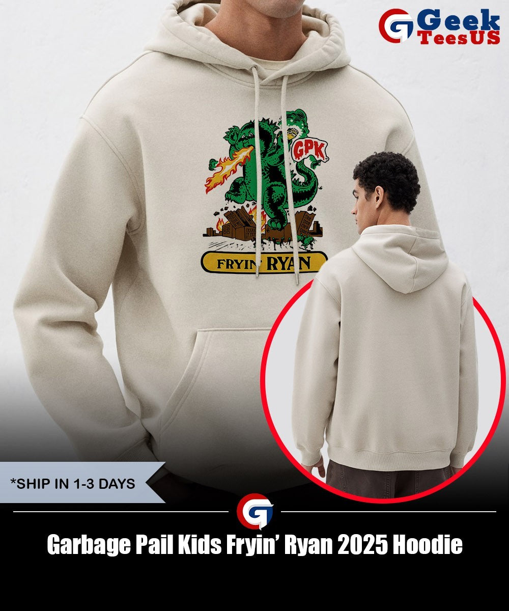 Garbage Pail Kids Fryin’ Ryan 2025 shirt
