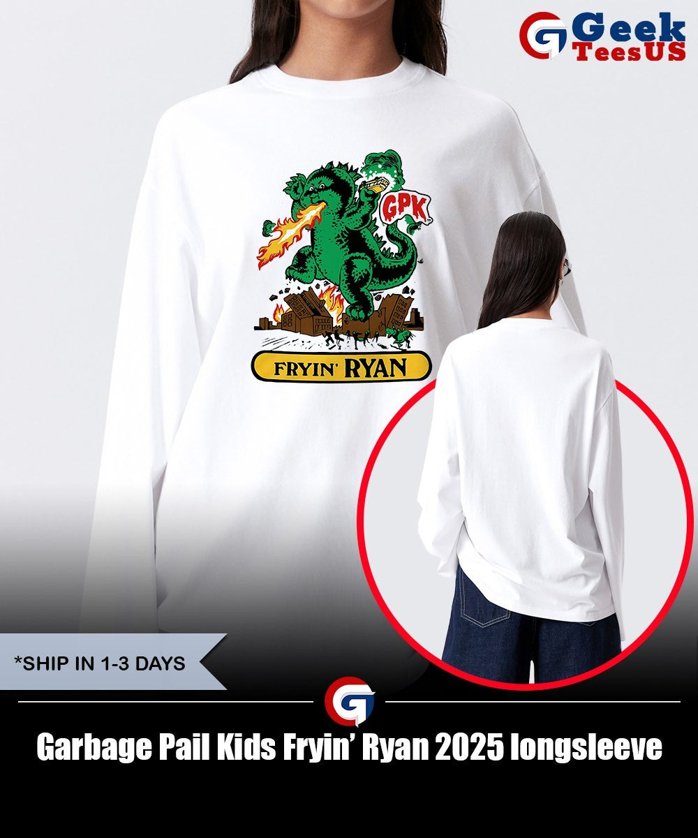 Garbage Pail Kids Fryin’ Ryan 2025 shirt