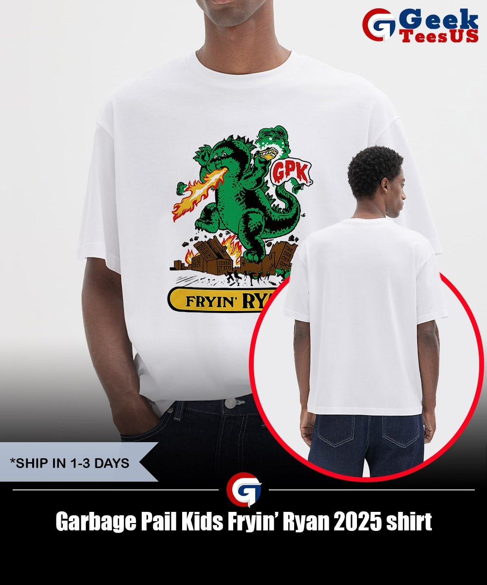 Garbage Pail Kids Fryin’ Ryan 2025 shirt