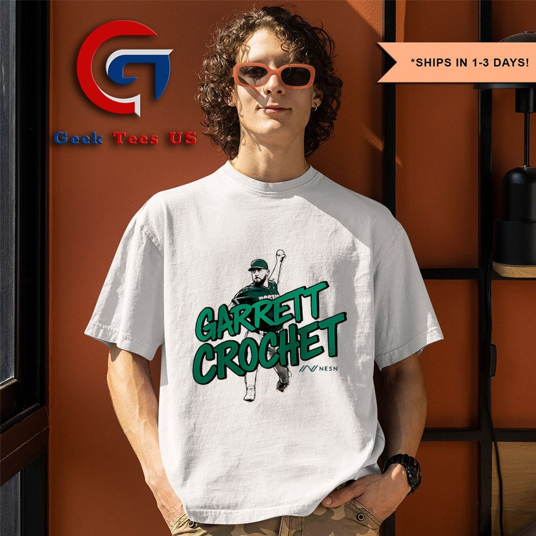 Garrett Crochet Boston Red Sox MLB 2025 Nesn shirt