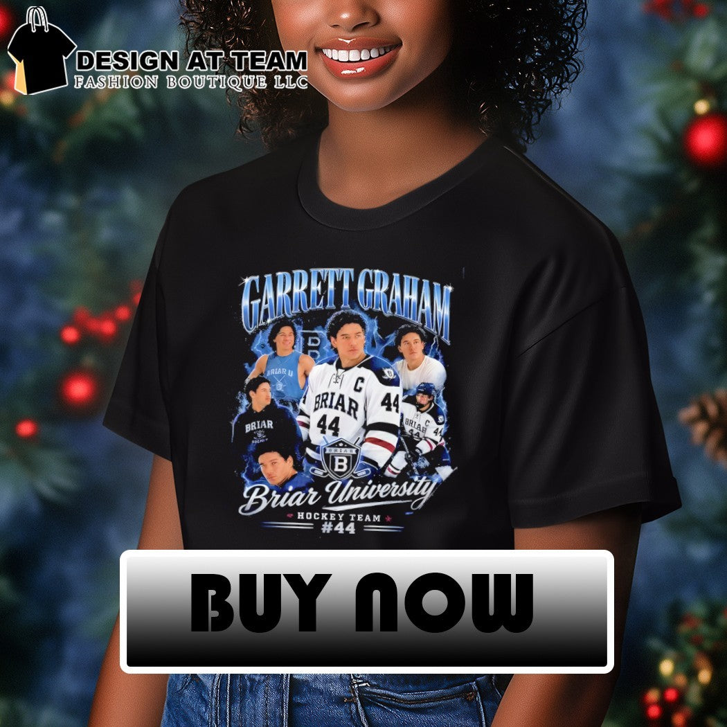 Garrett Graham Briar University #44 Hockey Team graphic shirt