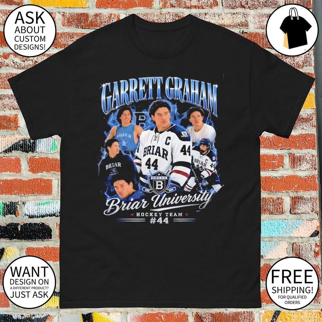 Garrett Graham Briar University #44 Hockey Team graphic shirt