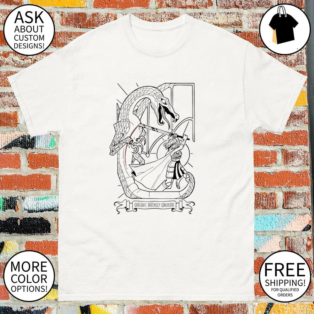 Gaslight Gatekeep Girlboss Lucia Sancho shirt