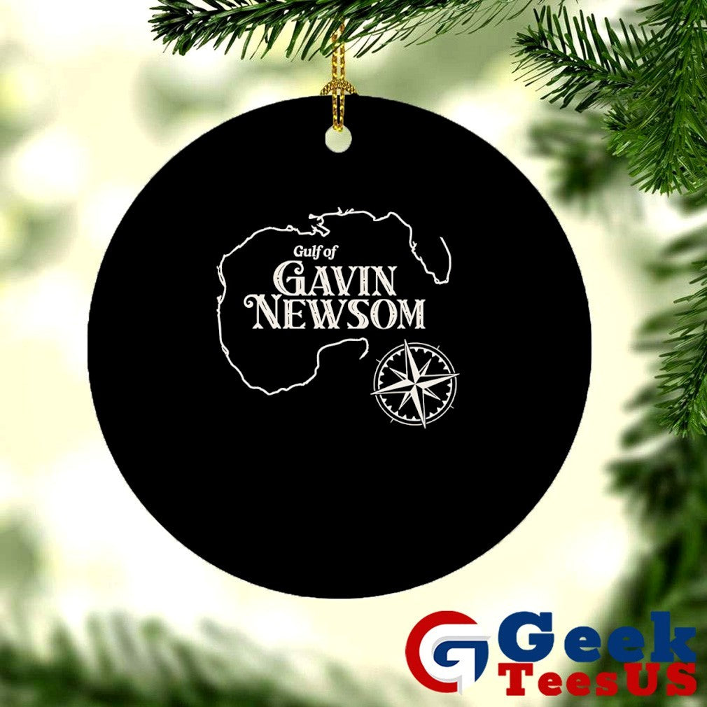 Gavin Newsom Gulf of Mexico Map shirt