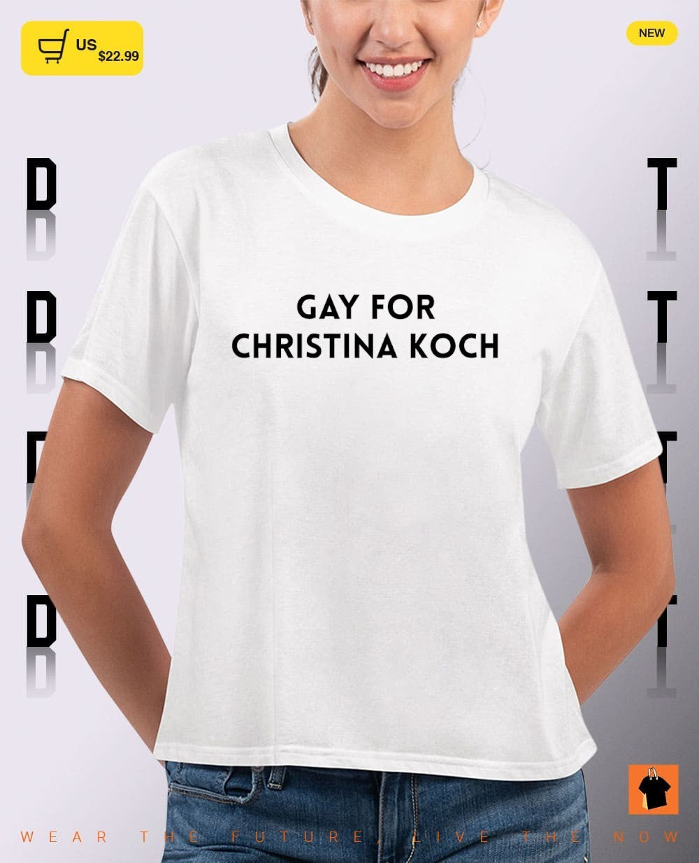 Gay for Christina Koch shirt