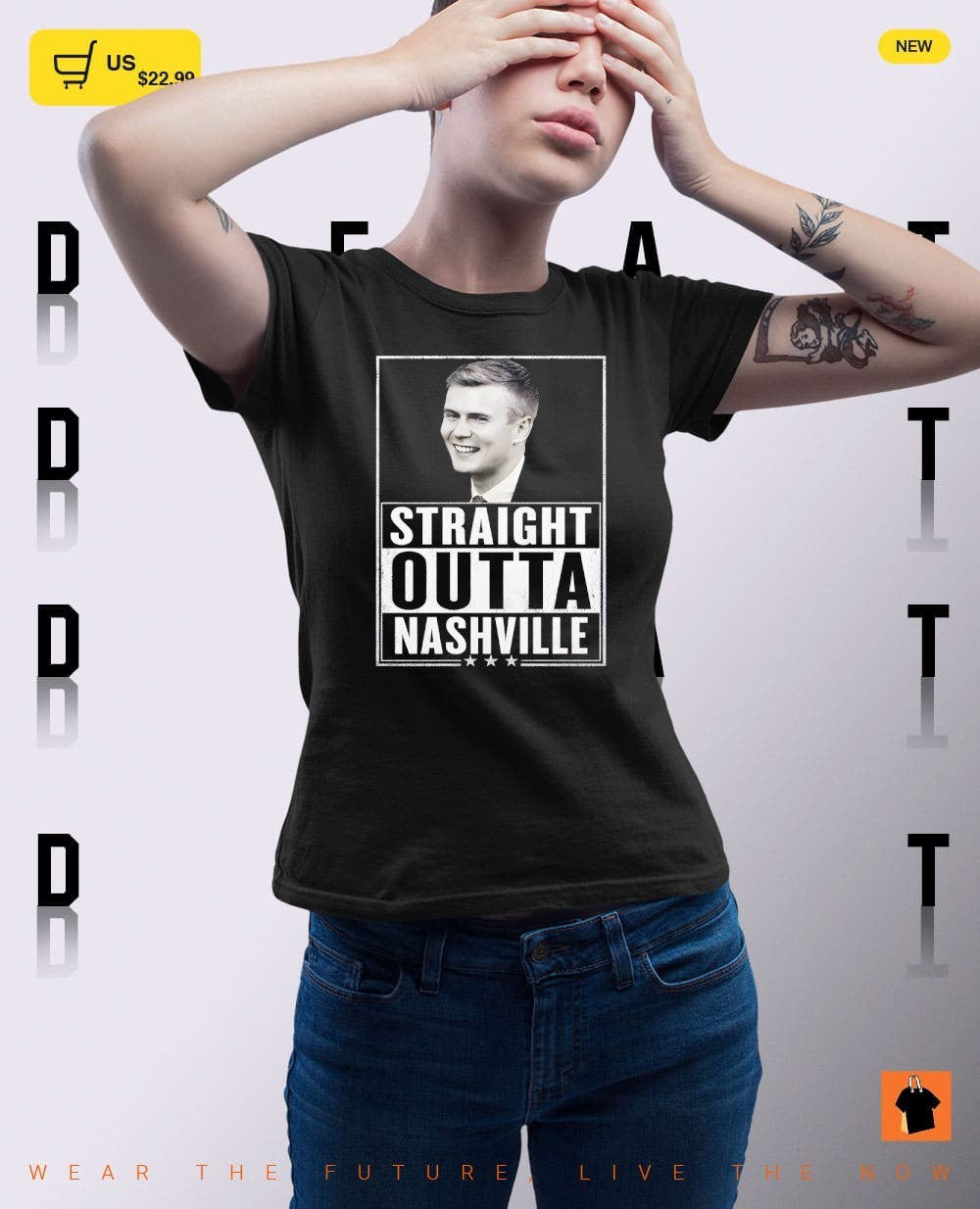 George Farmer Straight Outta Nashville shirt