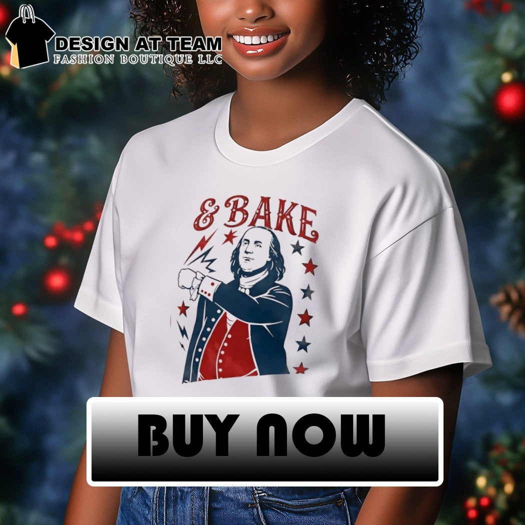 George Washington Bake American 250th 4th of July shirt