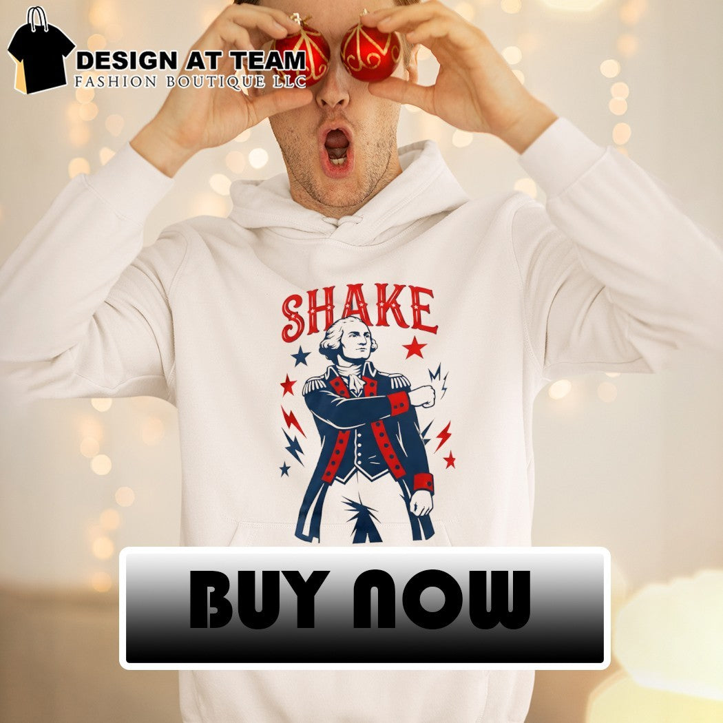 George Washington Shake American 250th 4th of July shirt