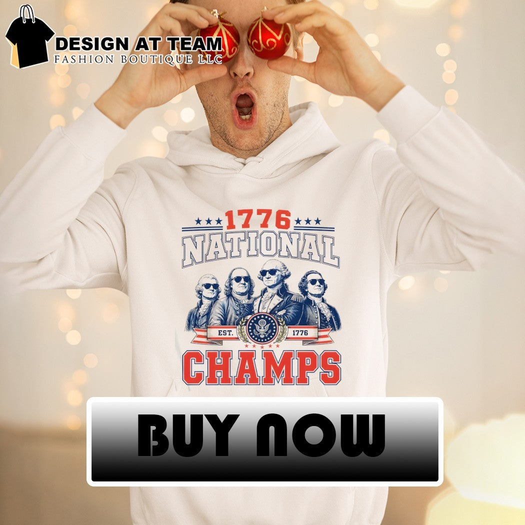George Washington est 1776 Patriotic National Champs 4th of July shirt