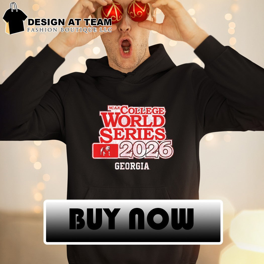 Georgia Bulldogs Baseball 2026 NCAA College World Series shirt