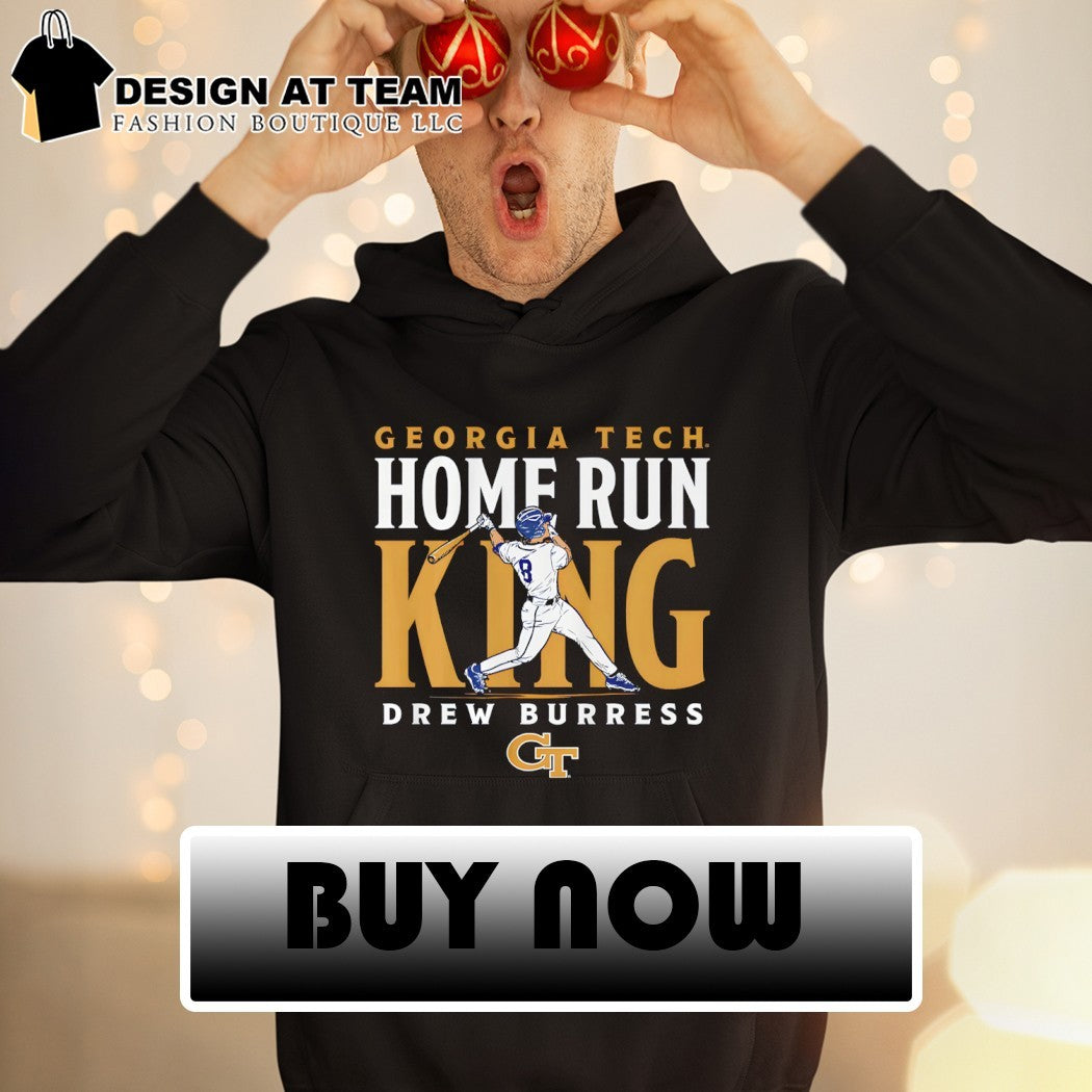 Georgia Tech Baseball Drew Burress Home Run King shirt