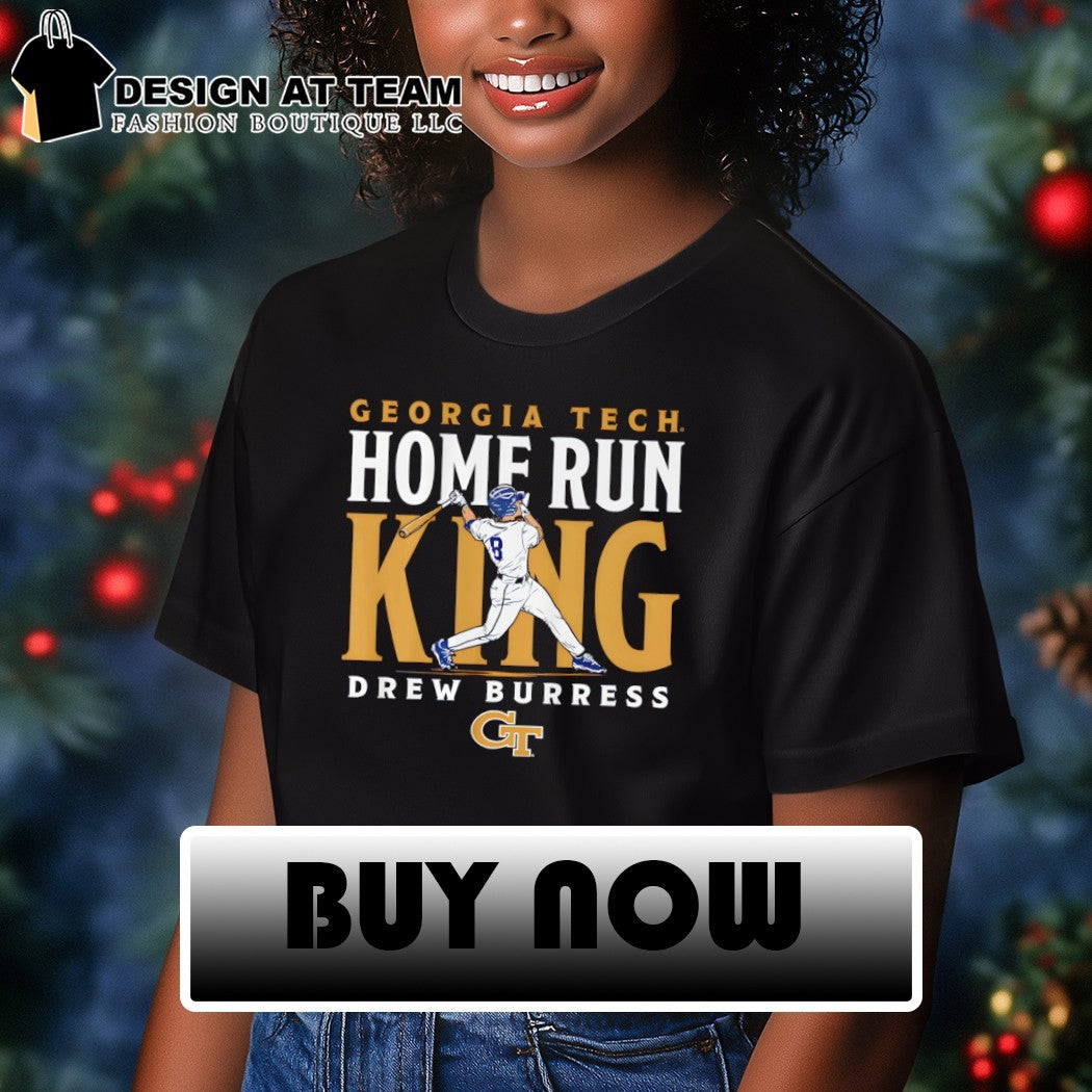 Georgia Tech Baseball Drew Burress Home Run King shirt