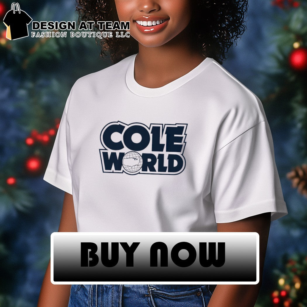 Gerrit Cole World New York baseball shirt