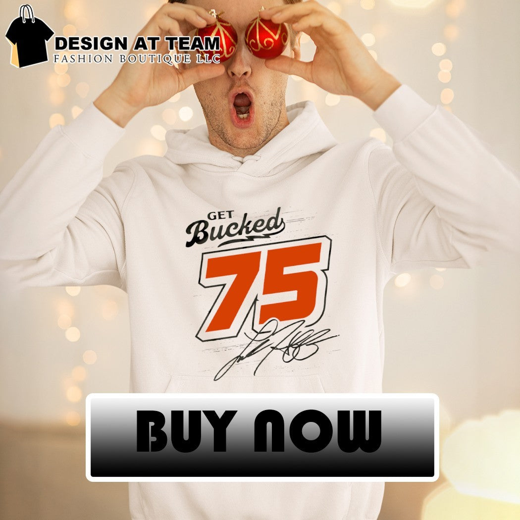 Get Bucked 75 Landon Huffman Broken Antler Flavored Whiskey Racing signature shirt