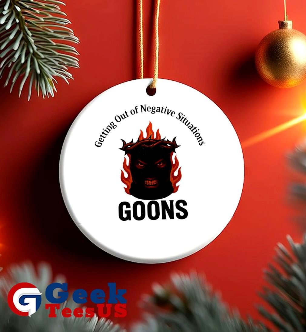 Getting out of Negative Situations Goons shirt