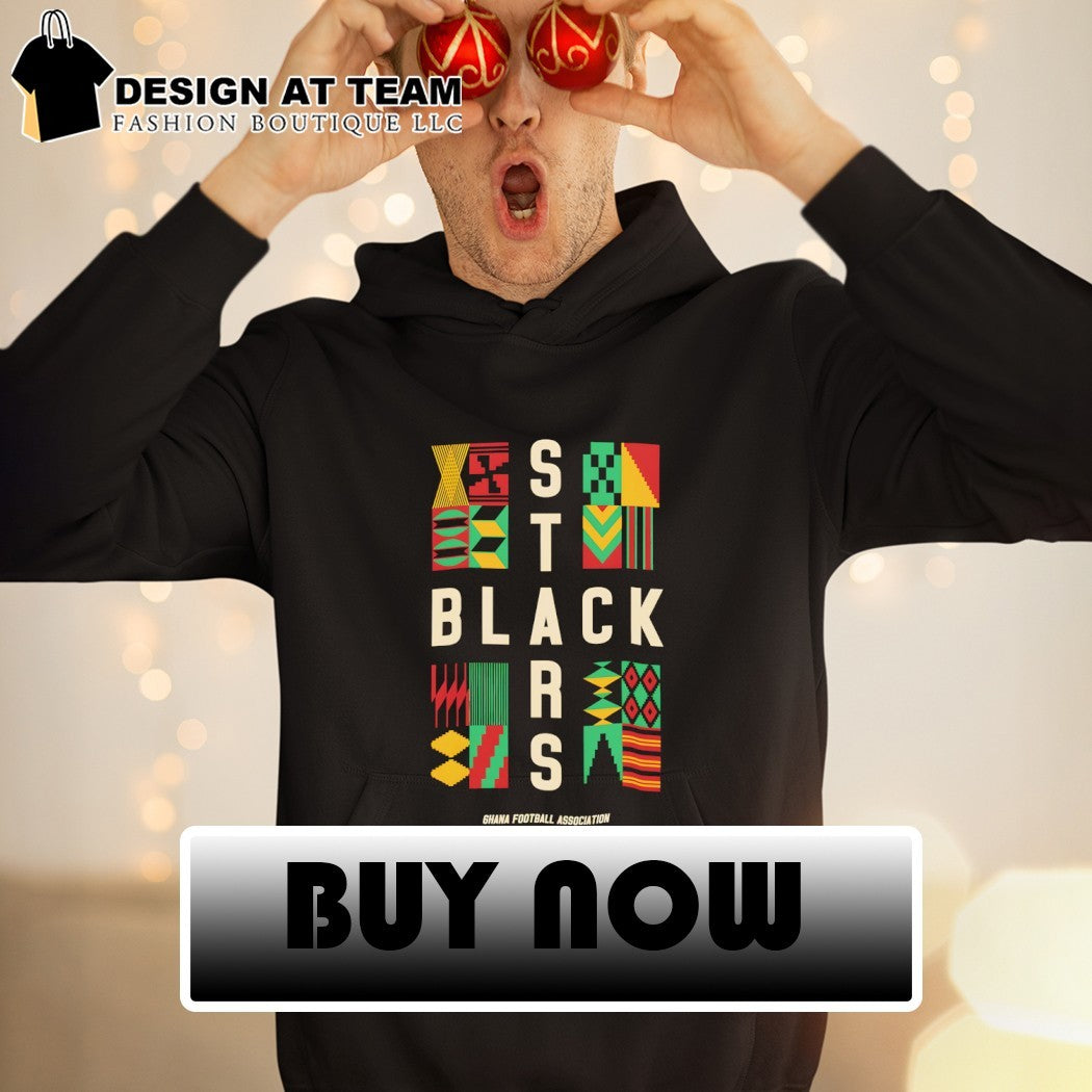 Ghanaian Soccer Ghana World Cup 2026 National Football Go Black Stars shirt
