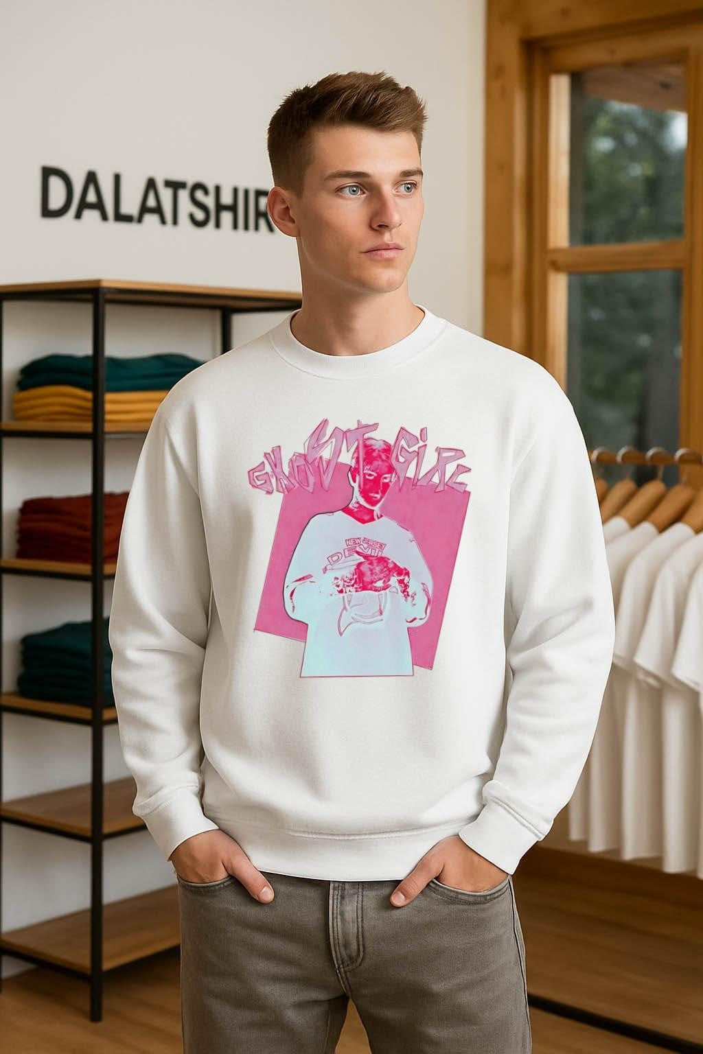 Ghost Girl New Jersey Devils Lil Peep Graphic shirt
