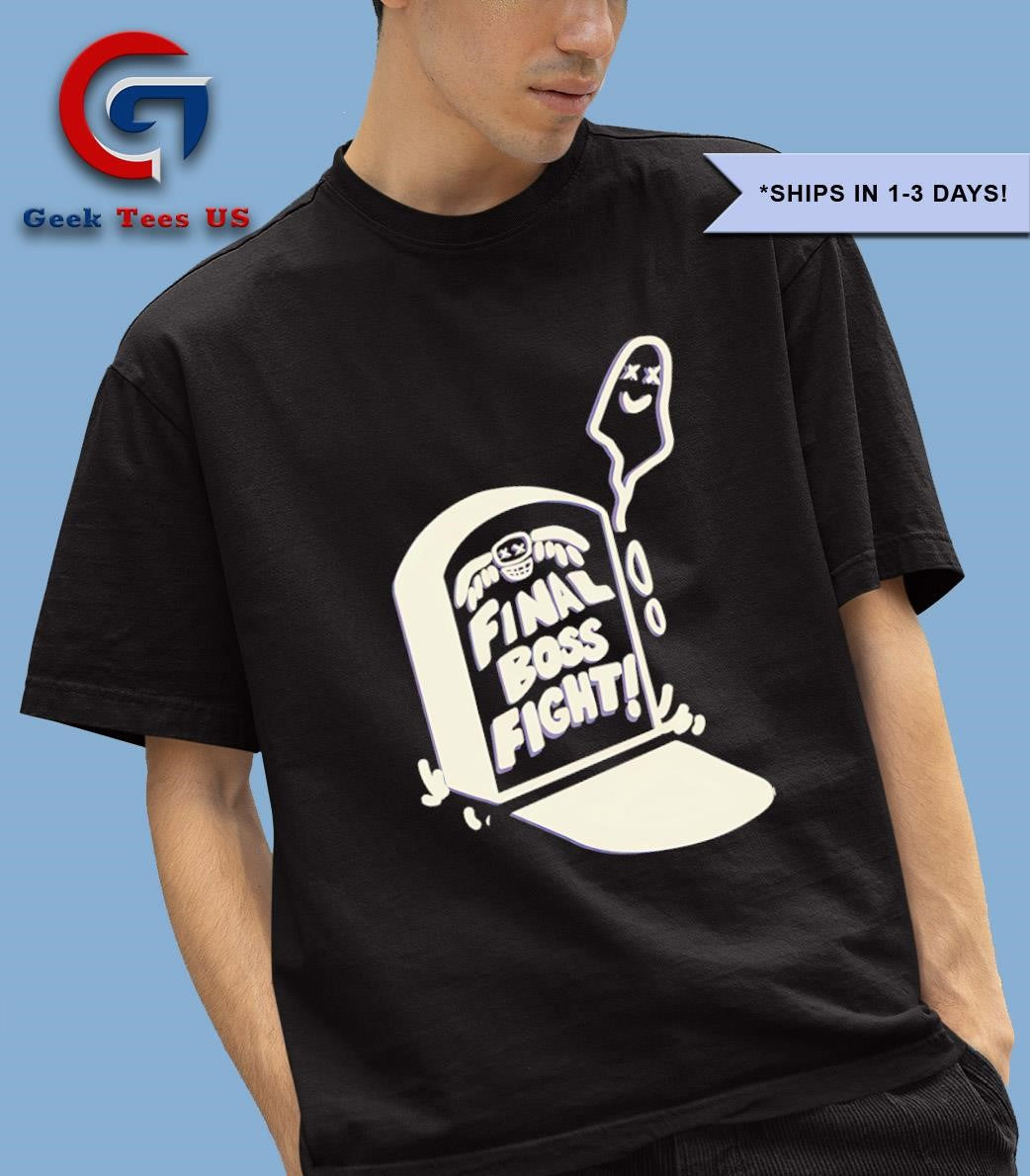 Ghost final boss fight shirt