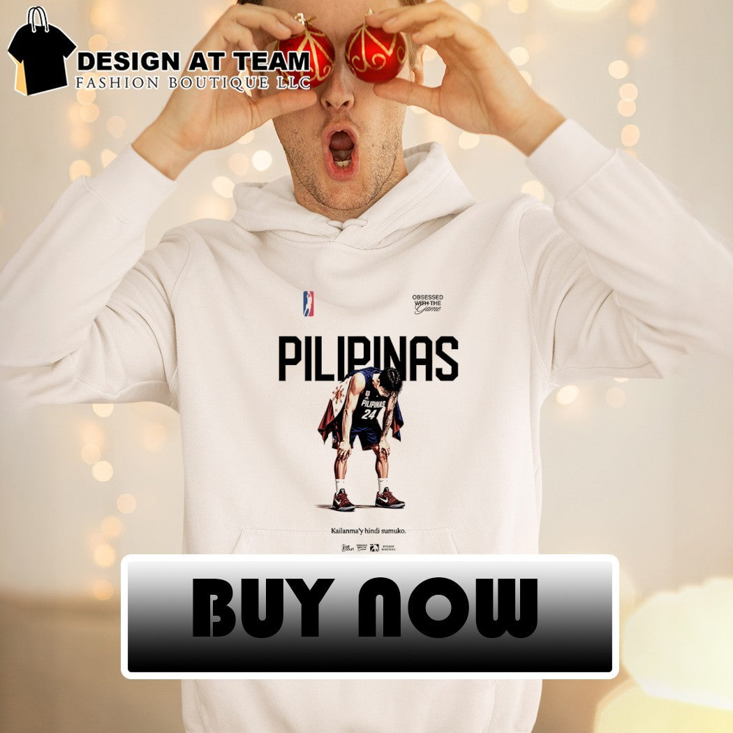 Gilas Pilipinas Basketball Pilipinas NBA Basketball Player Kailan Ma’y hindi susuko shirt