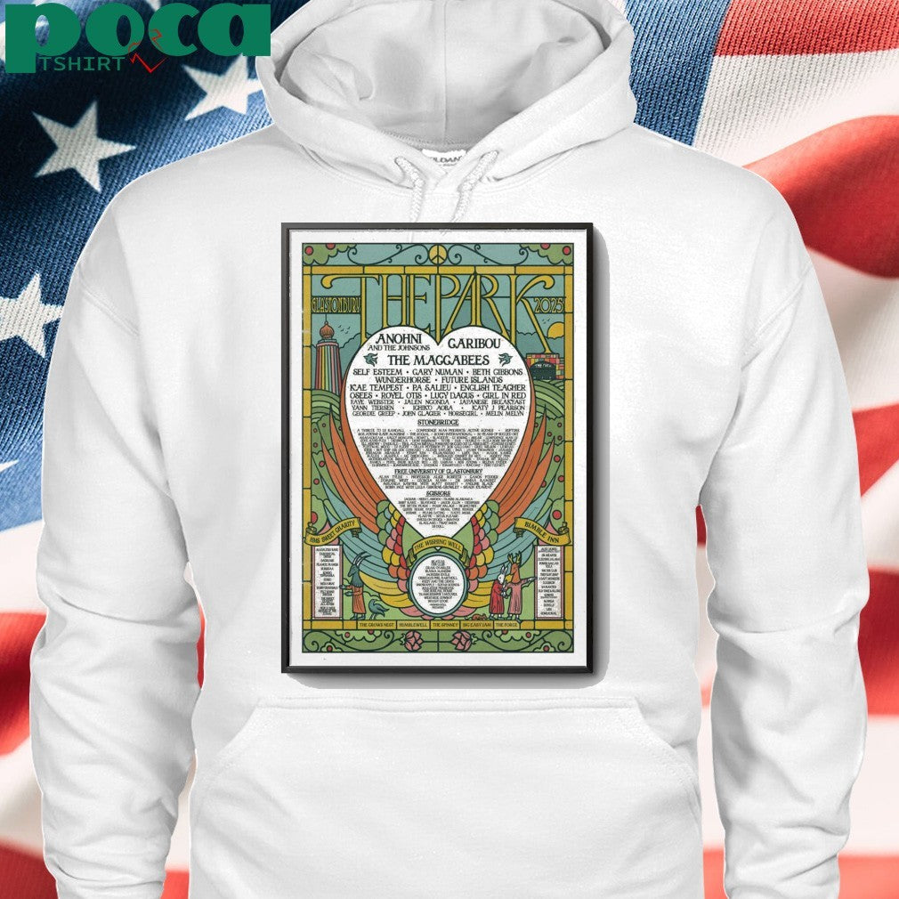 Glastonbury Festival 2025 The Park Poster shirt
