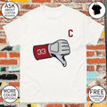 Glove Thumbs Down Hunter Gaddis 33 Cleveland Guardians Baseball MLB 2026 shirt