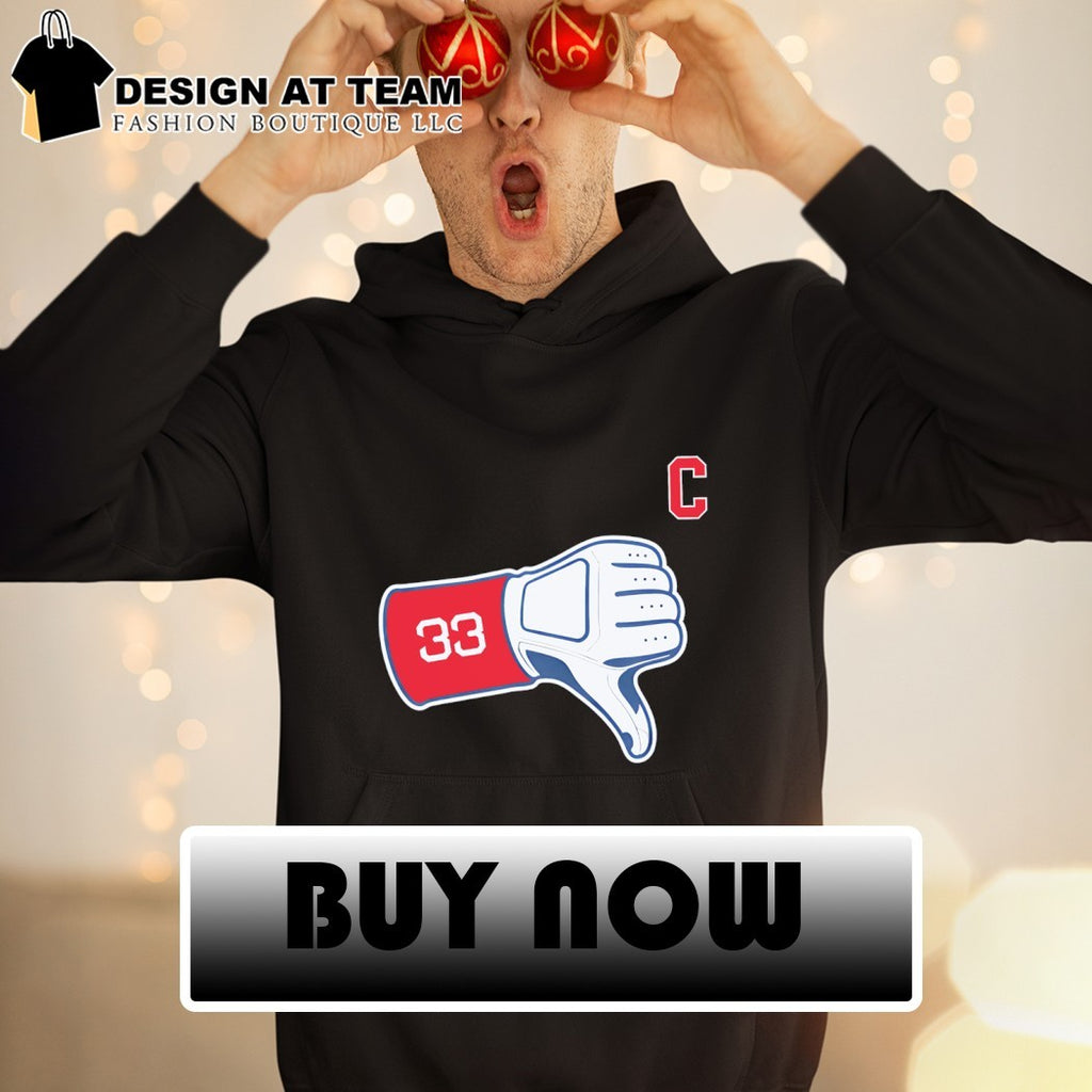 Glove Thumbs Down Hunter Gaddis Cleveland Guardians Baseball MLB 2026 shirt