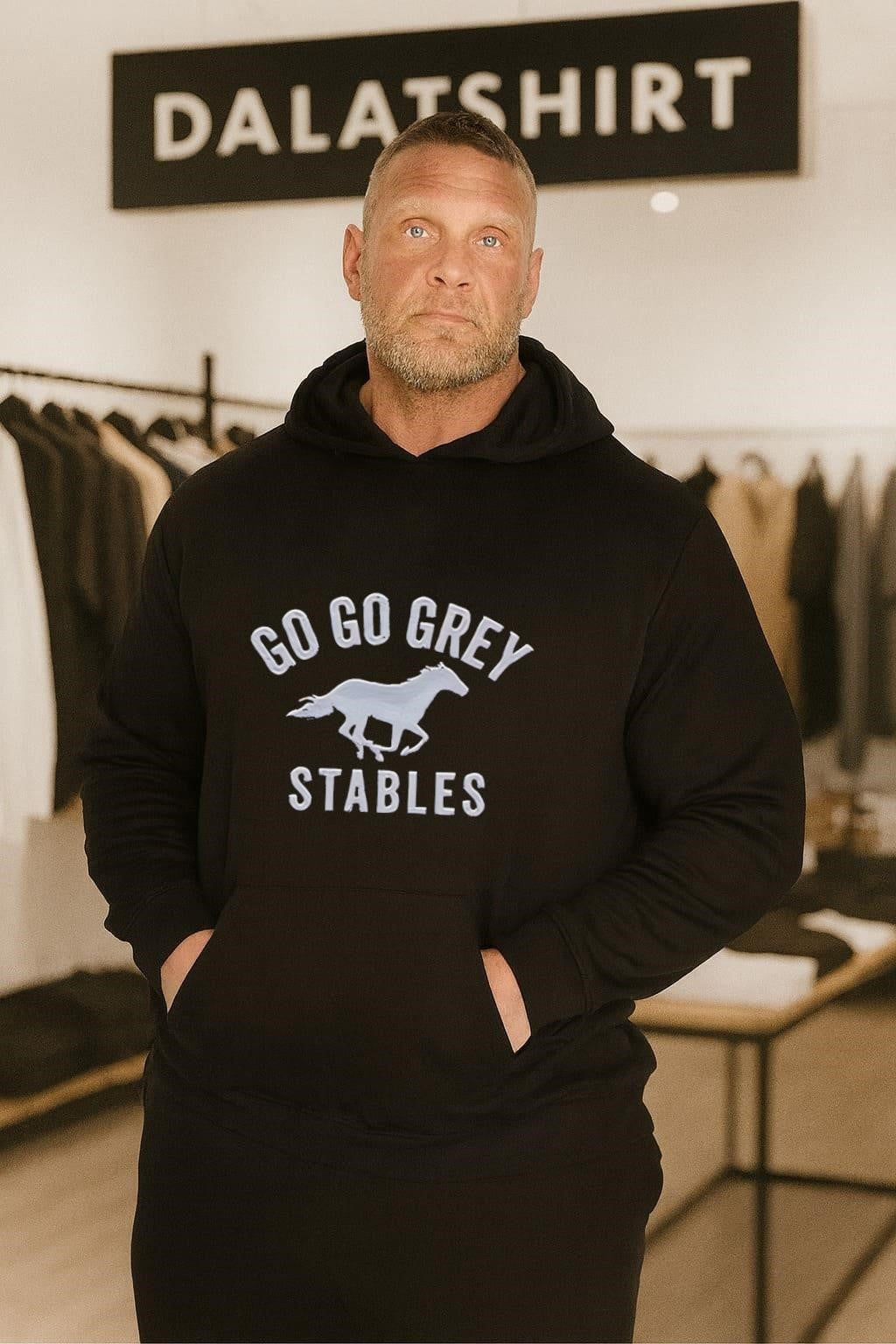 Go Go Grey Horse Stables shirt