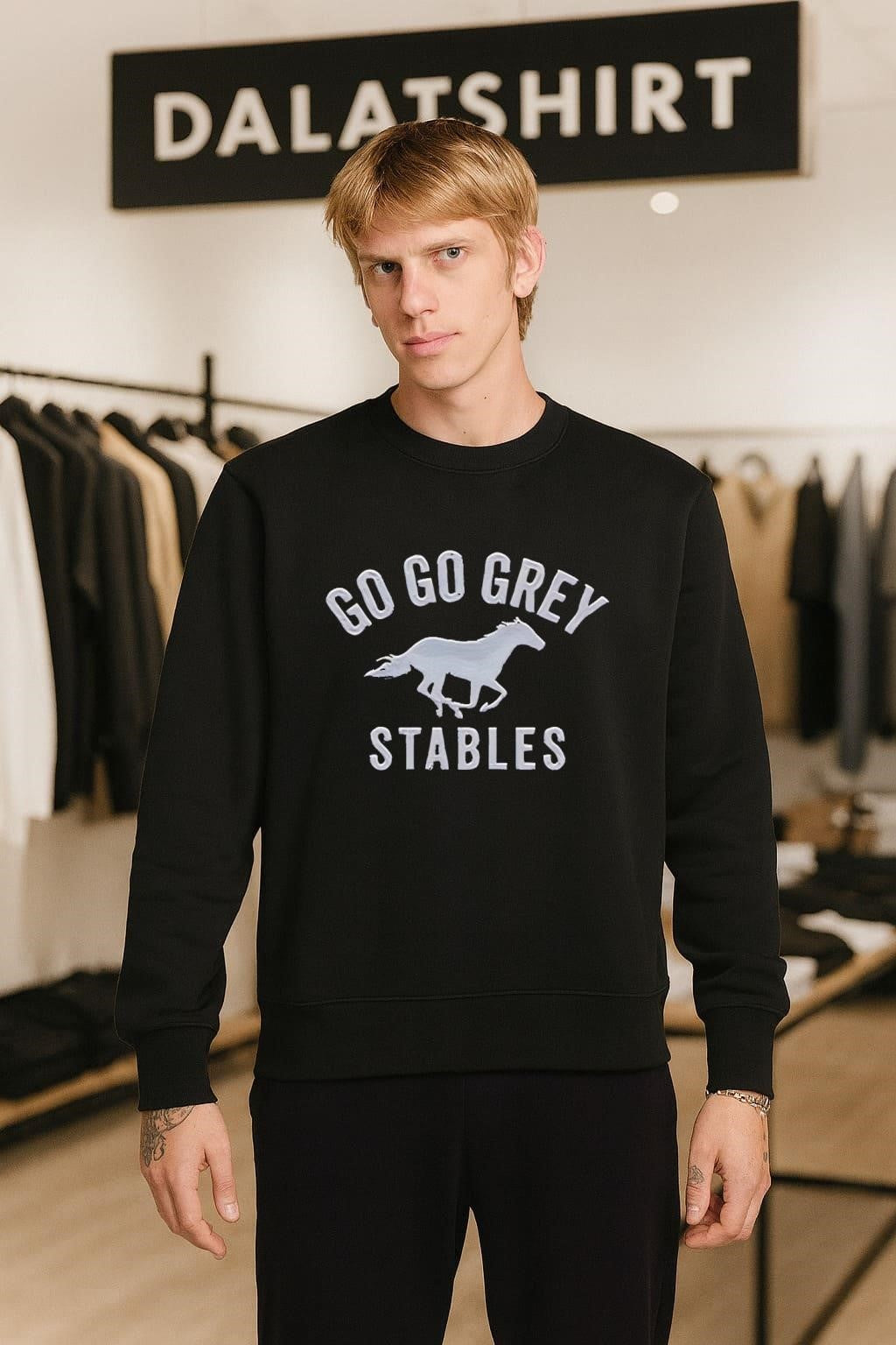 Go Go Grey Horse Stables shirt