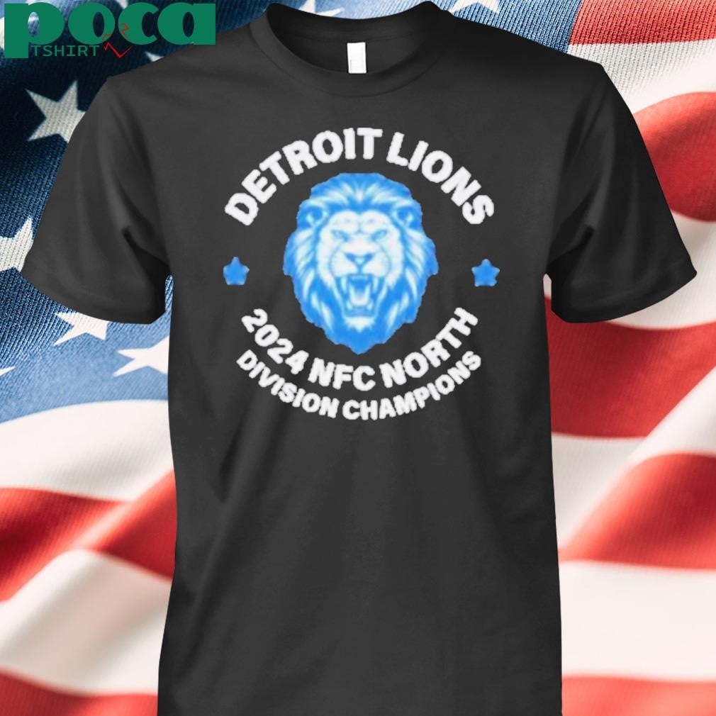 Go Lions Detroit Lions 2024 North Champions Shirt