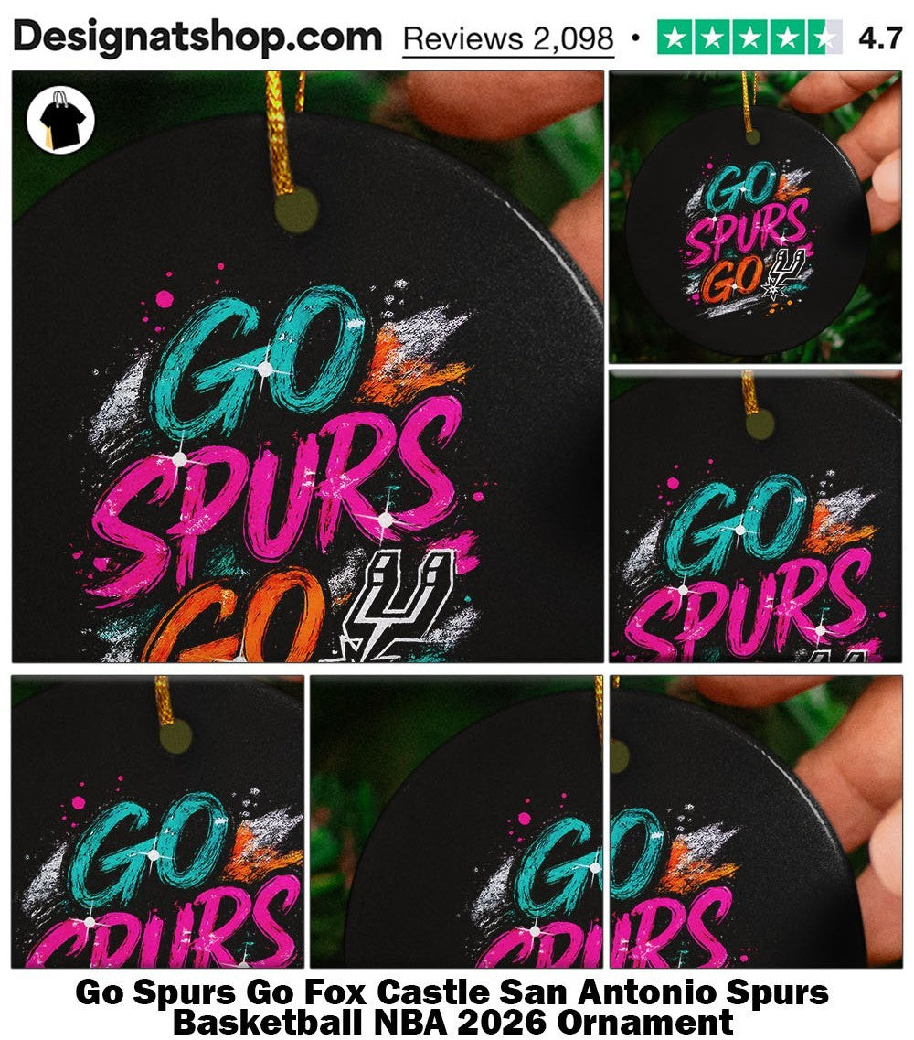 Go Spurs Go Fox Castle San Antonio Spurs Basketball NBA 2026 shirt