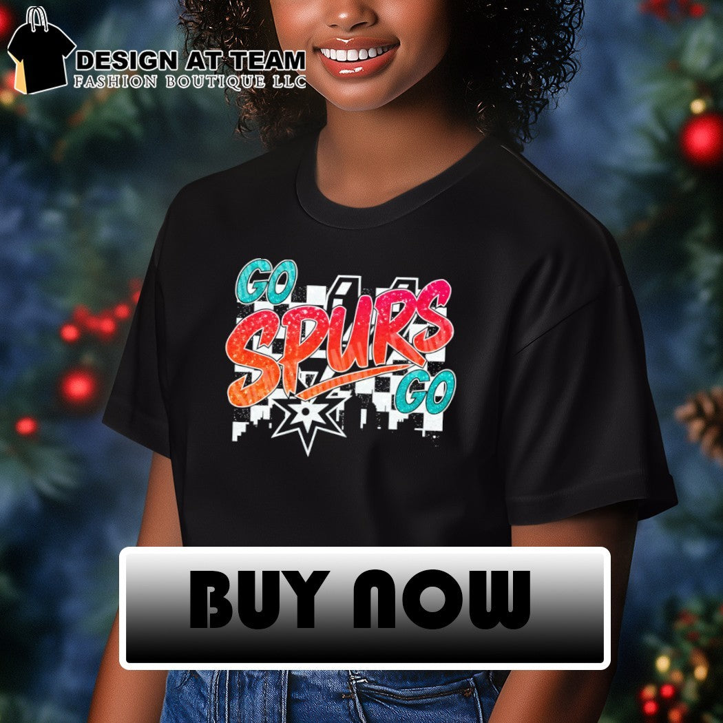 Go Spurs Go San Antonio Spurs Basketball Glitter NBA 2026 vintage shirt