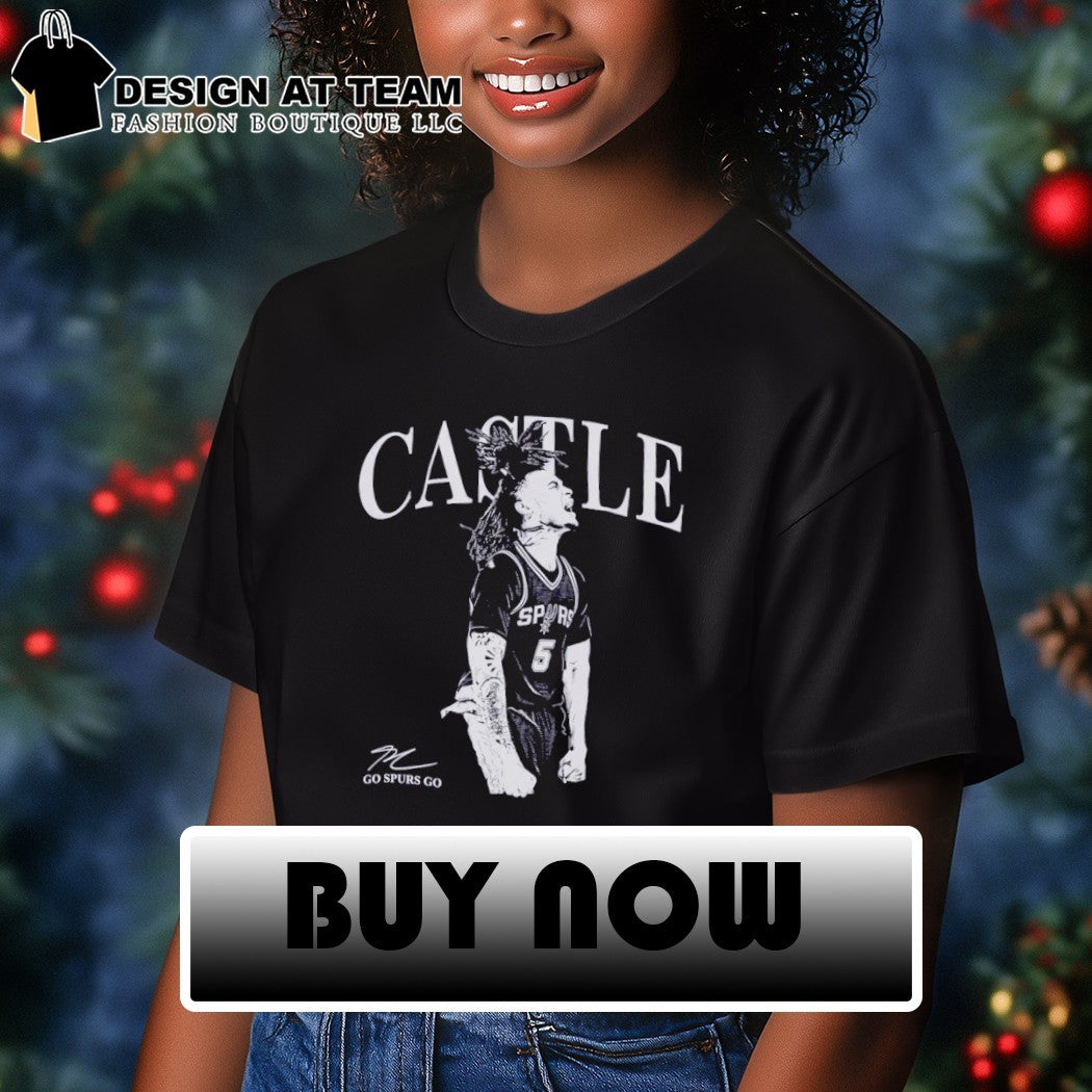 Go Spurs Go Vintage 90’s Stephon Castle San Antonio Basketball shirt