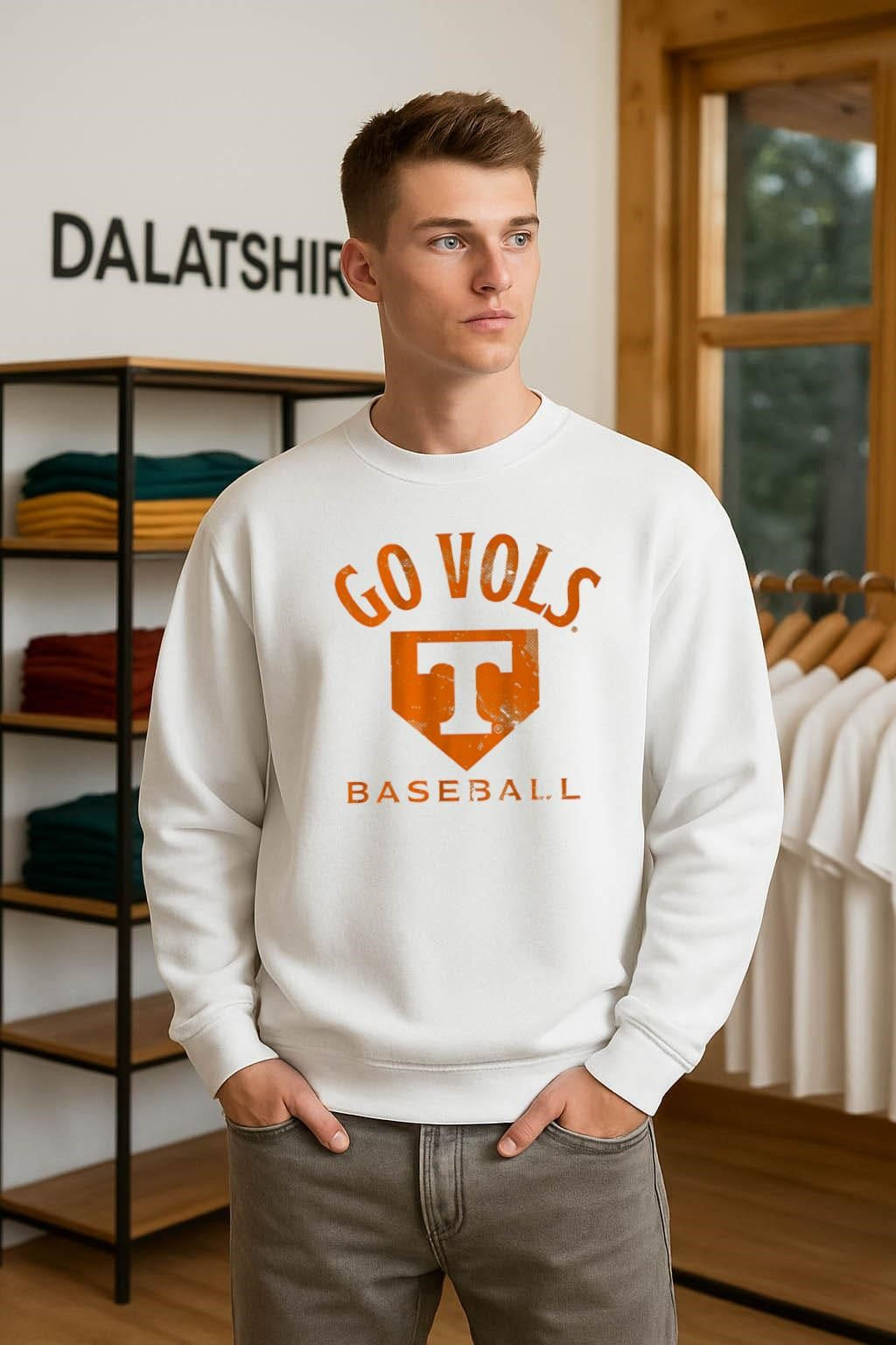 Go Vols Baseball Tennessee T Logo shirt