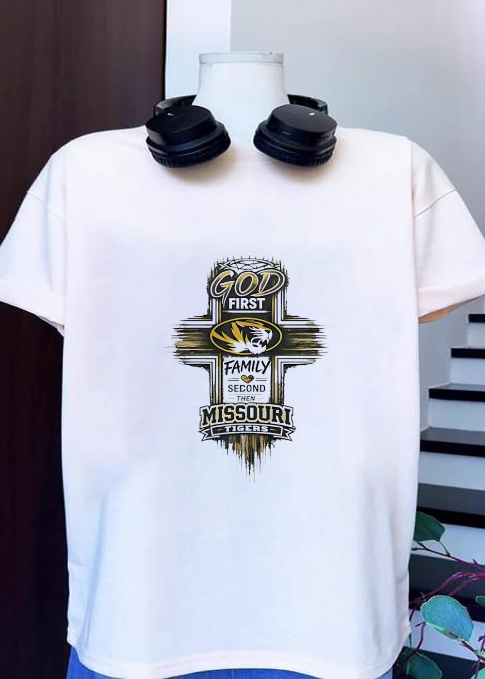 God First Family Second Then Missouri Tigers Shirt