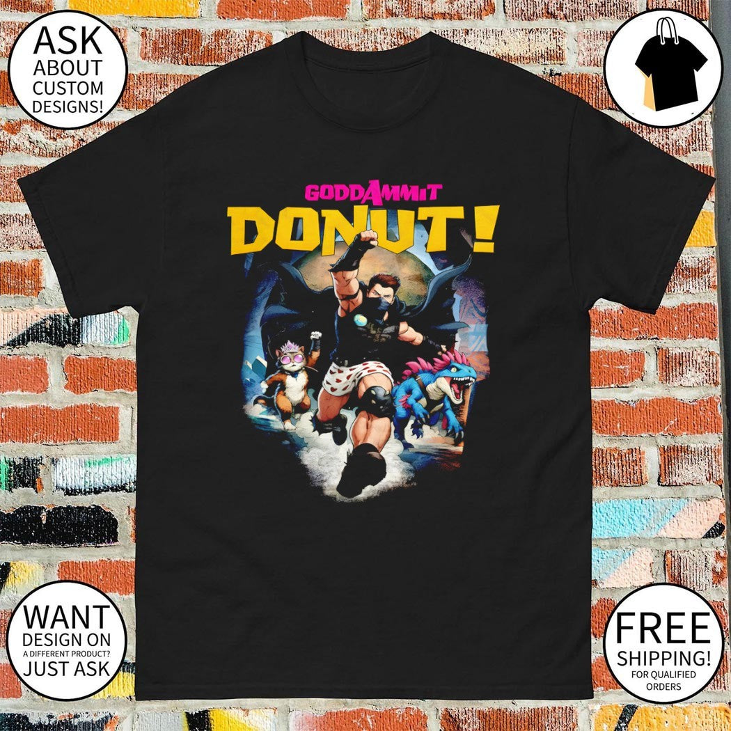 Goddamnit Donut Mongo Dungeon Crawler Carl shirt