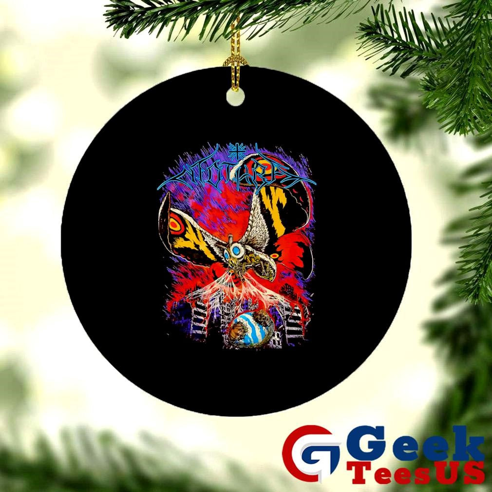 Godzilla Ghost X Ghost Mothra metal shirt
