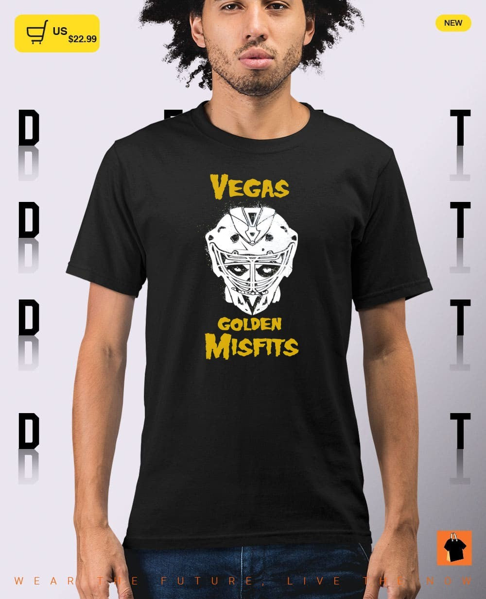 Golden Misfits helmet Vegas Golden Knights NHL Team 2026 shirt