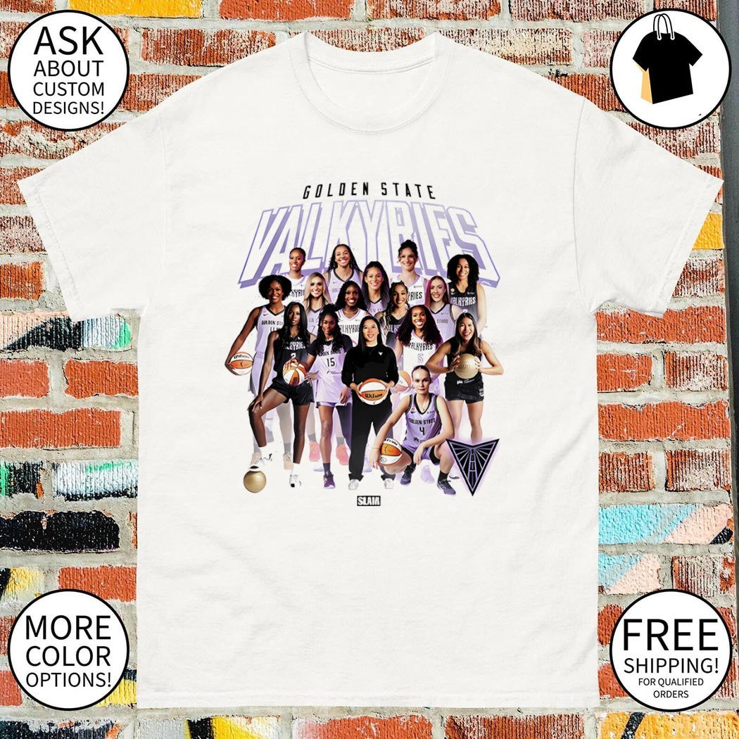 Golden State Valkyries Slam WNBA Basketball San Francisco CA 2026 shirt