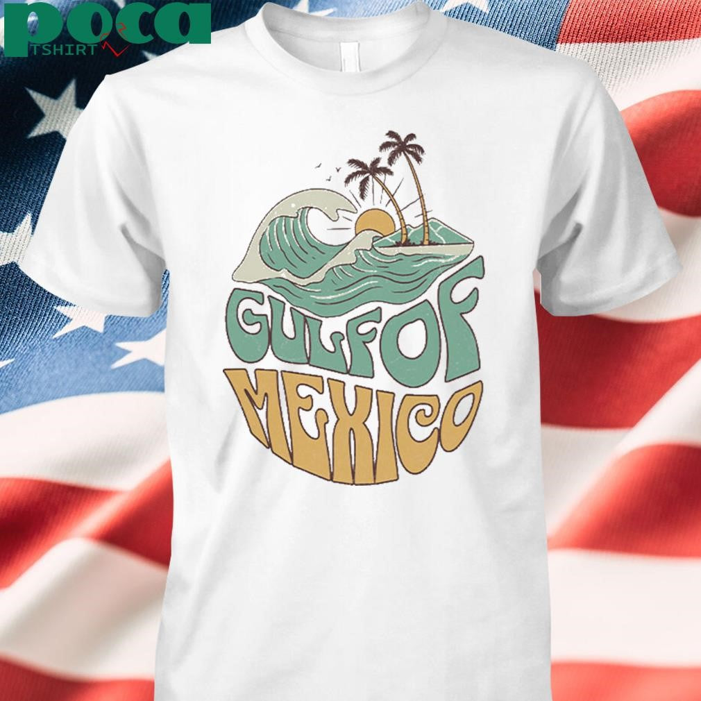 Golfo de Mexico 1550 Retro Vintage Art Shirt