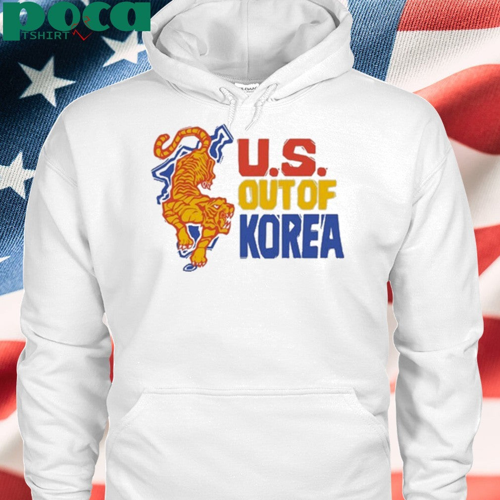 Goodvibes Politik us out of Korea shirt