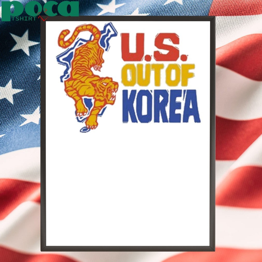 Goodvibes Politik us out of Korea shirt