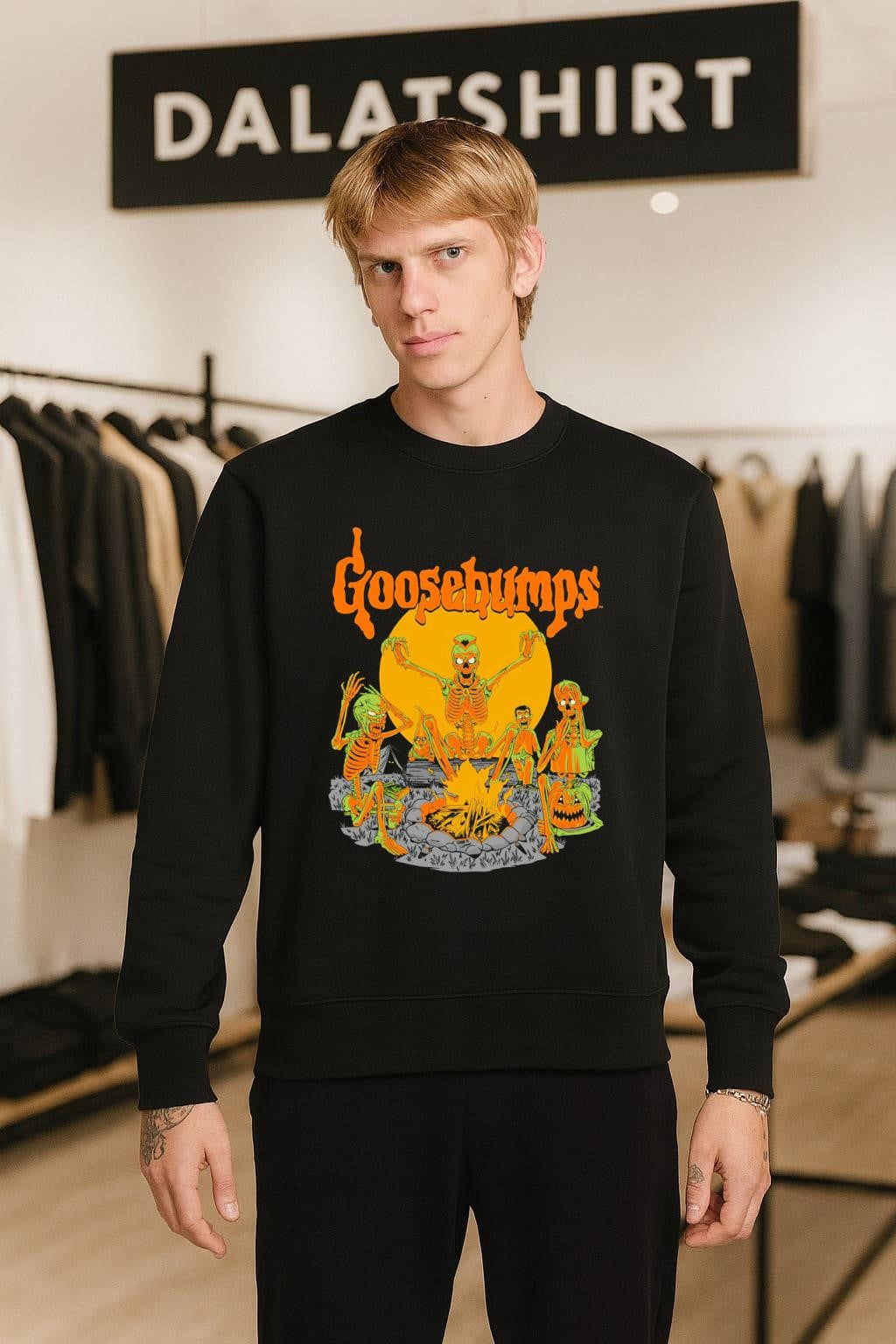 Goosebumps Skeleton Campfire Gnomes Slappy The Dummy shirt