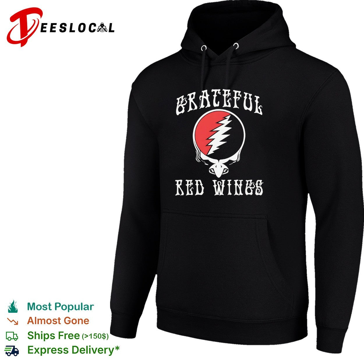 Grateful Red Wings Detroit Red Wings NHL Grateful Dead Steal shirt