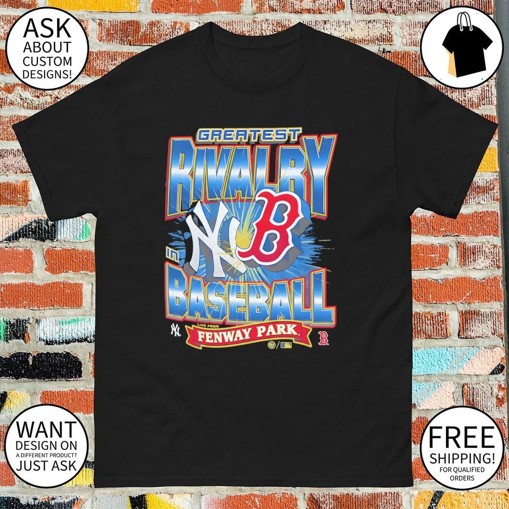 Greatest Rivalry in Baseball New York Yankees vs Boston Red Sox logo shirt