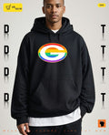 Green Bay Packers rainbow pride fan gear with G logo football sports team shirt